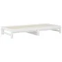 Removable sofa bed solid white pine wood 2x(90x200) cm by vidaXL, Beds and slatted bases - Ref: Foro24-3108303, Price: 145,79...