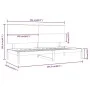 Sofá cama madera maciza de pino blanco 80x200 cm de vidaXL, Camas y somieres - Ref: Foro24-3108138, Precio: 149,58 €, Descuen...