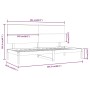 Solid white pine wood sofa bed 80x200 cm by vidaXL, Beds and slatted bases - Ref: Foro24-3108138, Price: 151,81 €, Discount: %