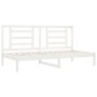 Schlafsofa aus massivem weißem Kiefernholz, 80 x 200 cm von vidaXL, Betten und Lattenroste - Ref: Foro24-3108062, Preis: 134,...