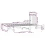 Removable sofa bed solid gray pine wood 2x(90x200) cm by vidaXL, Beds and slatted bases - Ref: Foro24-3108349, Price: 184,72 ...
