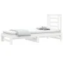 Removable sofa bed solid white pine wood 2x(90x200) cm by vidaXL, Beds and slatted bases - Ref: Foro24-3108603, Price: 149,68...