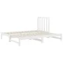 Abnehmbares Schlafsofa aus massivem weißem Kiefernholz, 2 x (90 x 190) cm von vidaXL, Betten und Lattenroste - Ref: Foro24-31...