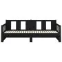 Removable sofa bed solid black pine wood 2x(80x200) cm by vidaXL, Beds and slatted bases - Ref: Foro24-820291, Price: 167,03 ...