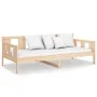 Schlafsofa aus massivem Kiefernholz, 90 x 190 cm von vidaXL, Betten und Lattenroste - Ref: Foro24-820277, Preis: 110,81 €, Ra...