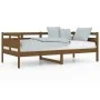 Sofá cama de madera maciza de pino marrón miel 90x190 cm de vidaXL, Camas y somieres - Ref: Foro24-820310, Precio: 105,17 €, ...