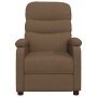 Sillón de masaje eléctrico tela marrón