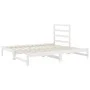 Removable sofa bed solid white pine wood 2x(90x190) cm by vidaXL, Beds and slatted bases - Ref: Foro24-3108313, Price: 157,38...