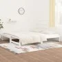 Removable sofa bed solid white pine wood 2x(90x190) cm by vidaXL, Beds and slatted bases - Ref: Foro24-3108313, Price: 157,38...