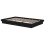 Estructura de cama madera maciza negra 120x190 cm de vidaXL, Camas y somieres - Ref: Foro24-819946, Precio: 109,37 €