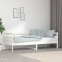 Schlafsofa aus massivem weißem Kiefernholz, 80 x 200 cm von vidaXL, Betten und Lattenroste - Ref: Foro24-820303, Preis: 128,0...