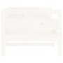 Sofá cama madera maciza de pino blanco 80x200 cm de vidaXL, Camas y somieres - Ref: Foro24-820303, Precio: 128,04 €, Descuent...