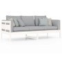 Schlafsofa aus massivem weißem Kiefernholz, 80 x 200 cm von vidaXL, Betten und Lattenroste - Ref: Foro24-820303, Preis: 128,0...