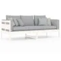 Sofá cama madera maciza de pino blanco 80x200 cm de vidaXL, Camas y somieres - Ref: Foro24-820303, Precio: 126,23 €, Descuent...
