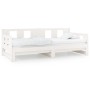 Removable sofa bed solid white pine wood 2x(90x200) cm by vidaXL, Beds and slatted bases - Ref: Foro24-820283, Price: 191,01 ...