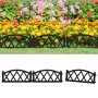 Garden edging 17 units PP black 10 m by vidaXL, Garden edging and edging - Ref: Foro24-318297, Price: 53,85 €, Discount: %