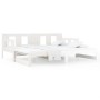 Removable sofa bed solid white pine wood 2x(90x200) cm by vidaXL, Beds and slatted bases - Ref: Foro24-820283, Price: 191,01 ...