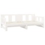 Removable sofa bed solid white pine wood 2x(90x200) cm by vidaXL, Beds and slatted bases - Ref: Foro24-820283, Price: 191,01 ...
