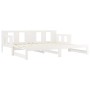 Removable sofa bed solid white pine wood 2x(90x200) cm by vidaXL, Beds and slatted bases - Ref: Foro24-820283, Price: 191,01 ...