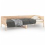 Sofá cama madera maciza de pino 80x200 cm de vidaXL, Camas y somieres - Ref: Foro24-820242, Precio: 108,90 €, Descuento: %