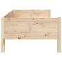 Solid pine wood sofa bed 80x200 cm by vidaXL, Beds and slatted bases - Ref: Foro24-820242, Price: 107,38 €, Discount: %