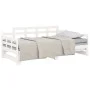 Abnehmbares Schlafsofa aus massivem weißem Kiefernholz, 2 x (90 x 200) cm von vidaXL, Betten und Lattenroste - Ref: Foro24-82...