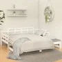 Abnehmbares Schlafsofa aus massivem weißem Kiefernholz, 2 x (90 x 200) cm von vidaXL, Betten und Lattenroste - Ref: Foro24-82...
