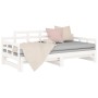 Removable sofa bed solid white pine wood 2x(90x200) cm by vidaXL, Beds and slatted bases - Ref: Foro24-820343, Price: 173,02 ...