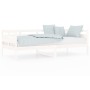 Schlafsofa aus massivem weißem Kiefernholz, 90 x 200 cm von vidaXL, Betten und Lattenroste - Ref: Foro24-820298, Preis: 117,8...