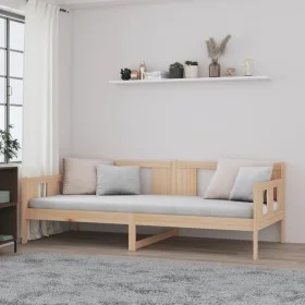 Schlafsofa aus massivem Kiefernholz, 90 x 200 cm von vidaXL, Betten und Lattenroste - Ref: Foro24-820267, Preis: 108,74 €, Ra...
