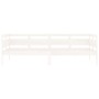 Sofá cama madera maciza de pino blanco 90x200 cm de vidaXL, Camas y somieres - Ref: Foro24-820298, Precio: 117,72 €
