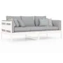 Sofá cama madera maciza de pino blanco 90x200 cm de vidaXL, Camas y somieres - Ref: Foro24-820298, Precio: 116,32 €, Descuent...