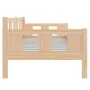 Sofá cama de madera maciza de pino 90x200 cm de vidaXL, Camas y somieres - Ref: Foro24-820267, Precio: 108,74 €, Descuento: %