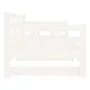 Sofá cama extraíble madera maciza de pino blanco 2x(80x200) cm de vidaXL, Camas y somieres - Ref: Foro24-820378, Precio: 189,...