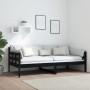 Schlafsofa aus massivem schwarzem Kiefernholz, 90 x 190 cm von vidaXL, Betten und Lattenroste - Ref: Foro24-820371, Preis: 12...