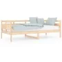 Schlafsofa aus massivem Kiefernholz, 90 x 200 cm von vidaXL, Betten und Lattenroste - Ref: Foro24-820297, Preis: 98,14 €, Rab...