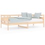Sofá cama madera maciza de pino 90x200 cm de vidaXL, Camas y somieres - Ref: Foro24-820297, Precio: 99,40 €, Descuento: %
