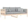 Schlafsofa aus massivem Kiefernholz, 90 x 200 cm von vidaXL, Betten und Lattenroste - Ref: Foro24-820297, Preis: 98,14 €, Rab...