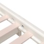 Weißes Stapelbett aus massivem Kiefernholz, 90 x 190 cm von vidaXL, Betten und Lattenroste - Ref: Foro24-820403, Preis: 95,77...