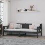 Gray solid pine wood sofa bed 80x200 cm by vidaXL, Beds and slatted bases - Ref: Foro24-820274, Price: 110,93 €, Discount: %