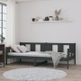 Gray solid pine wood sofa bed 80x200 cm by vidaXL, Beds and slatted bases - Ref: Foro24-820274, Price: 110,93 €, Discount: %