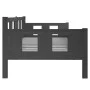 Sofá cama madera maciza de pino gris 80x200 cm de vidaXL, Camas y somieres - Ref: Foro24-820274, Precio: 109,57 €, Descuento: %