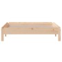 Cama apilable de madera pino maciza 75x190 cm de vidaXL, Camas y somieres - Ref: Foro24-820407, Precio: 90,68 €, Descuento: %
