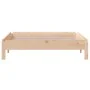 Solid pine wood stackable bed 75x190 cm by vidaXL, Beds and slatted bases - Ref: Foro24-820407, Price: 89,47 €, Discount: %