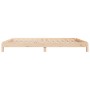 Cama apilable de madera pino maciza 75x190 cm de vidaXL, Camas y somieres - Ref: Foro24-820407, Precio: 90,68 €, Descuento: %