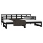Removable sofa bed solid black pine wood 2x(90x190) cm by vidaXL, Beds and slatted bases - Ref: Foro24-820386, Price: 182,24 ...