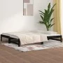 Removable sofa bed solid black pine wood 2x(90x200) cm by vidaXL, Beds and slatted bases - Ref: Foro24-820431, Price: 166,21 ...