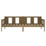 Honey brown solid pine wood sofa bed 90x200 cm by vidaXL, Beds and slatted bases - Ref: Foro24-820270, Price: 107,48 €, Disco...