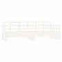 Sofá cama extraíble madera maciza de pino blanco 2x(90x200) cm de vidaXL, Camas y somieres - Ref: Foro24-820373, Precio: 185,...