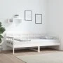 Solid white pine wood sofa bed 90x190 cm by vidaXL, Beds and slatted bases - Ref: Foro24-820368, Price: 101,01 €, Discount: %